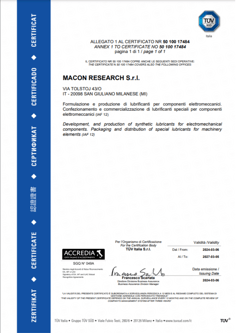 CERTIFICATI MACON ISO 9001 pag. 2