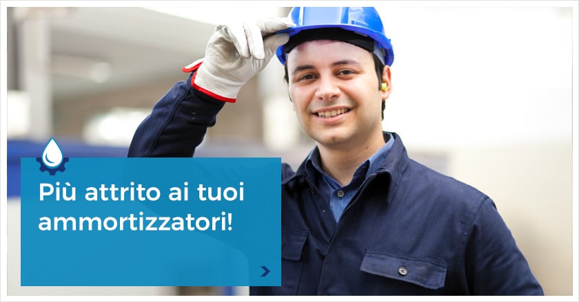 Ammortizzatori rotanti: come aumentare il coefficiente di attrito