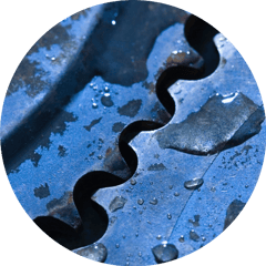 protezione ruggine flange ossidate