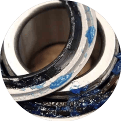 Composizione dei grassi al silicone