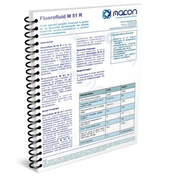 data sheet 3d Fluorofluid M 51 R